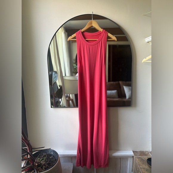 LULULEMON | Ease of it all dress in carnation | size 6-8 - Picture 4 of 7